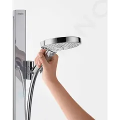 Hansgrohe Sprchová souprava 120, 3 proudy, EcoSmart 9 l/min, sprchová tyč 90 cm, chrom 27649000
