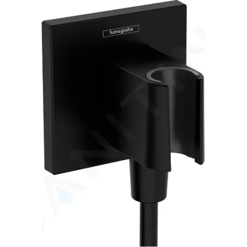 Hansgrohe Sprchové kolínko s držákem, matná černá 26889670