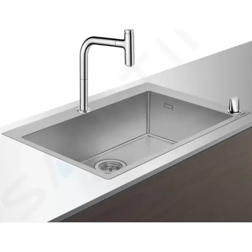 Hansgrohe Set dřezu a baterie C71-F660-08, chrom 43202000