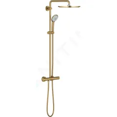 Grohe Sprchový set 310 s termostatem, 3 proudy, kartáčovaný Cool Sunrise 26075GN0