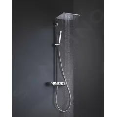 Grohe Sprchový set Cube 310 Duo s termostatem, 2 proudy, chrom 26508000