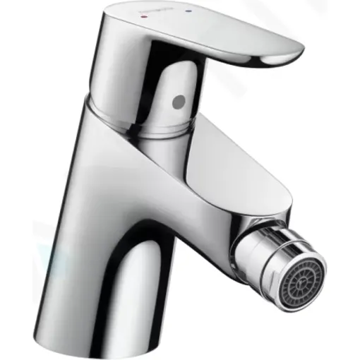 Hansgrohe Bidetová baterie s výpustí Push-Open, chrom 31922000