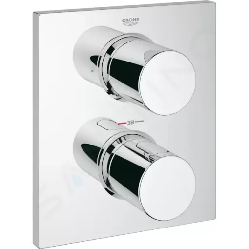 Grohe Termostatická vanová baterie pod omítku, chrom 27618000