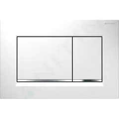 Geberit Set předstěnové instalace, klozet Alpha se sedátkem, tlačítko Sigma20, bílá/chrom 110.302.00.5 NR5