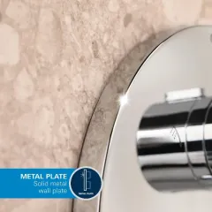 Grohe Sprchový set pod omítku, průměr 25 cm, 2 proudy, chrom 25292000
