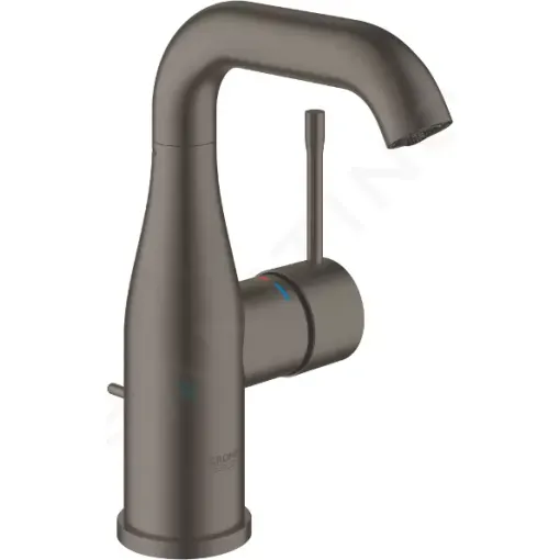 Grohe Umyvadlová baterie s výpustí, kartáčovaný tmavý grafit 23462AL1