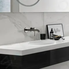 Grohe Umyvadlová baterie pod omítku, 2-otvorová instalace, kartáčovaný tmavý grafit 19408AL1