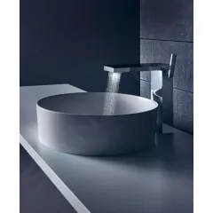 Axor Umyvadlová baterie s výpustí Push-Open, chrom/zrcadlové sklo 47020000