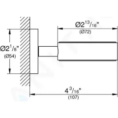 Grohe Držák skleničky/mýdelníku, chrom 40369001