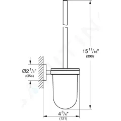 Grohe Souprava na čištění toalety, Cool Sunrise 40374GL1
