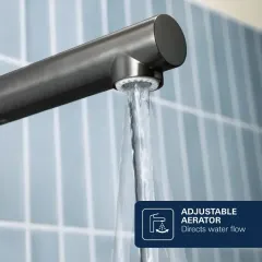 Grohe Dřezová baterie, kartáčovaný tmavý grafit 30269AL0