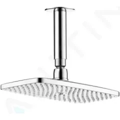 Hansgrohe Horní sprcha E 240 AIR 1jet EcoSmart s přívodem od stropu 100 mm, chrom 27383000