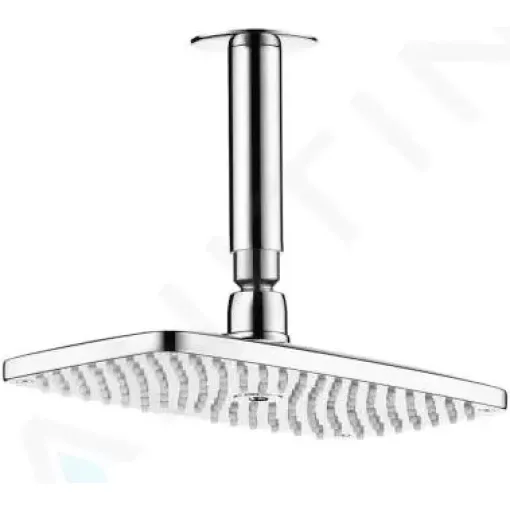 Hansgrohe Horní sprcha E 240 AIR 1jet EcoSmart s přívodem od stropu 100 mm, chrom 27383000