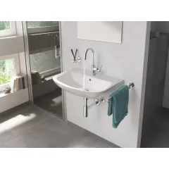 Grohe Umyvadlo 65x47 cm, s přepadem, 1 otvor pro baterii, alpská bílá 39420000