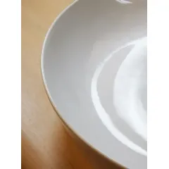 Duravit Umyvadlo na desku, průměr 48 cm, bez přepadu, s otvorem pro baterii, DuraCeram, bílá 2328480000