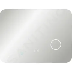 kielle Zrcadlo s LED osvětlením a vyhříváním, 60x80 cm, kosmetické zrcátko 50324021