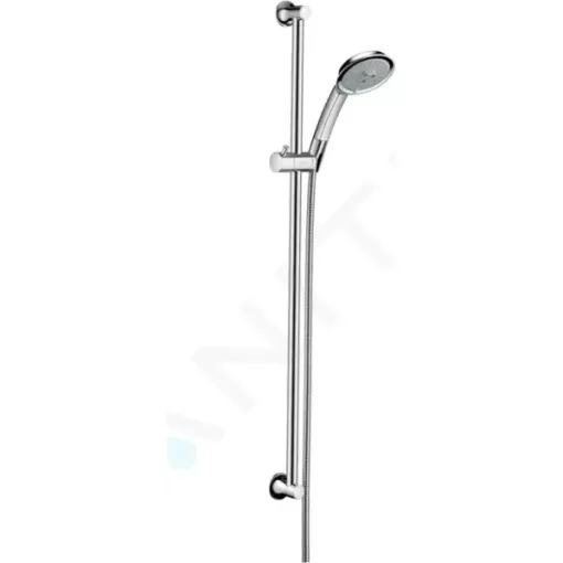 Hansgrohe Set sprchové hlavice 100 Air, 3 proudy, tyče 0,90 m a hadice, chrom 27841000