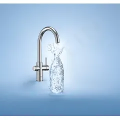 Grohe Dřezová baterie s chladícím zařízením a filtrací, supersteel 31455DC1