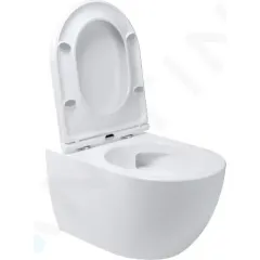kielle Závěsné WC se sedátkem SoftClose, Vortex Rimless, bílá 30102004