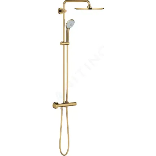 Grohe Sprchový set 310 s termostatem, 3 proudy, Cool Sunrise 26075GL0