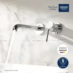 Grohe Umyvadlová baterie L pod omítku, 2-otvorová instalace, chrom 19967001