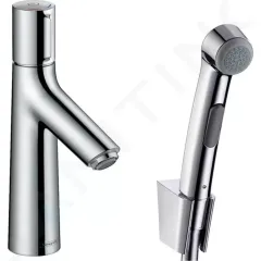 Hansgrohe Umyvadlová baterie 100 s ruční sprchou Bidette, chrom 72291000