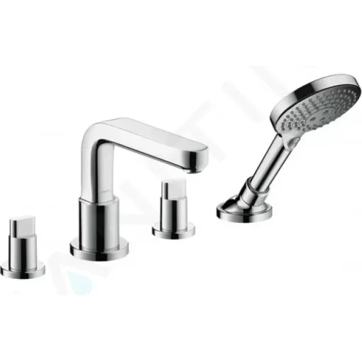 Hansgrohe Čtyřotvorová vanová baterie na okraj vany s výtokem 171 mm, chrom 31446000