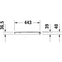 Duravit WC sedátko, softclose, bílá 0020090000