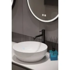 kielle Umyvadlo na desku, průměr 40 cm, šedá 30624402