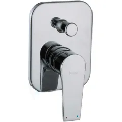 kielle Sprchový set s baterií pod omítku, pro 2 spotřebiče, s příslušenstvím a tělesem, chrom 20623SP20