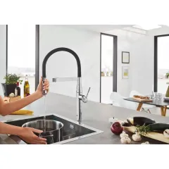 Grohe Dřezová baterie s flexibilním ramenem s přepínačem, chrom 30294000