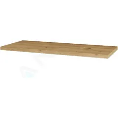 kielle Deska pod umyvadlo 120 cm, s výřezem, karamel 50524121