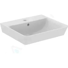 Ideal Standard Umyvadlo Cube 50x45x16 cm, s přepadem, otvor pro baterii, bílá E030101