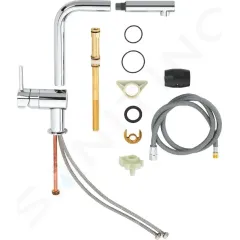 Grohe Dřezová baterie s výsuvnou koncovkou, chrom 32168000