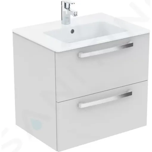 Ideal Standard Skříňka s umyvadlem 610x450 mm, 2 zásuvky, dekor bílý lak K2979WG
