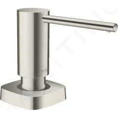 Hansgrohe Dávkovač mycích prostředků A71, 500 ml, nerezová ocel 40468800