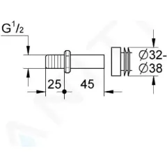 Grohe Napouštěcí souprava 37044000