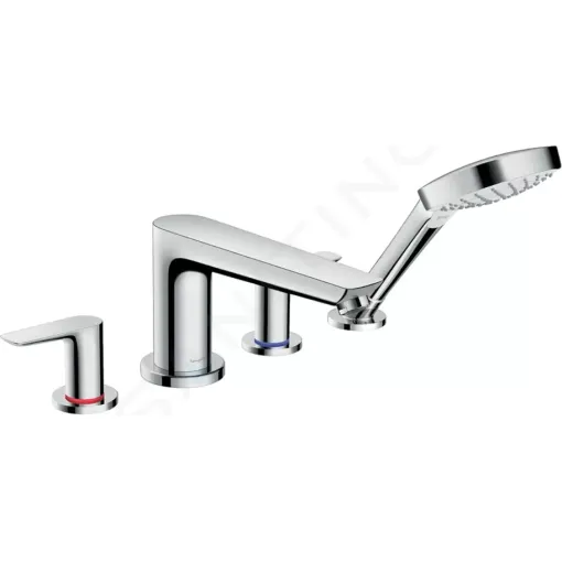 Hansgrohe Baterie na okraj vany, 4-otvorová instalace, chrom 71748000