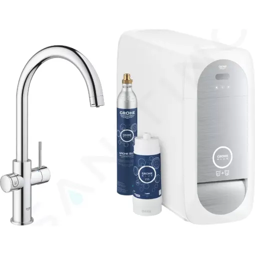 Grohe Dřezová baterie s chladícím zařízením a filtrací, chrom 31455001
