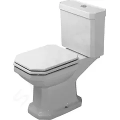 Duravit Stojící WC kombi mísa, vodorovný odpad, bílá 0227090000