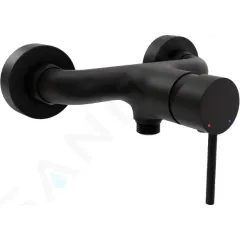 kielle Sprchový set s baterií, tyčí, hadicí a sprchovou hlavicí, matná černá 10202SN14