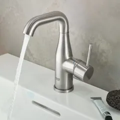 Grohe Umyvadlová baterie s výpustí, supersteel 23462DC1
