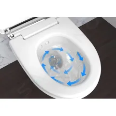 Geberit Elektronický bidet Mera Comfort s keramikou, SoftClosing, lesklý chrom 146.212.21.1