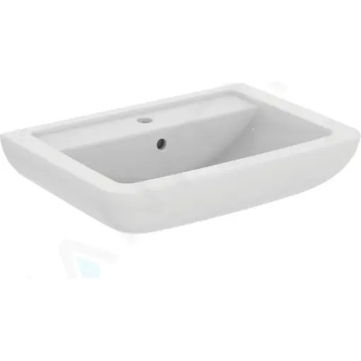 Ideal Standard Umyvadlo 65x46x19 cm, s přepadem, 1 otvor pro baterii, bílá V302801