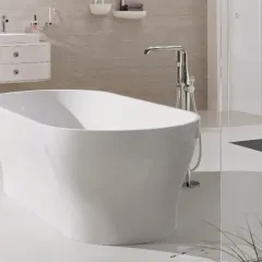 Grohe Vanová baterie do podlahy, chrom 23491001