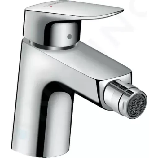 Hansgrohe Bidetová baterie 70 s odtokovou soupravou s táhlem, chrom 71203000