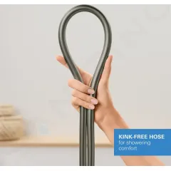 Grohe Silverflex sprchová hadice 175 cm, tmavý grafit 28388A00