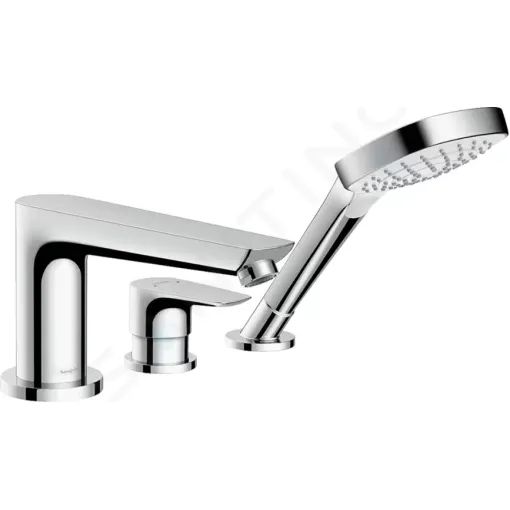 Hansgrohe Baterie na okraj vany, 3-otvorová instalace, chrom 71731000