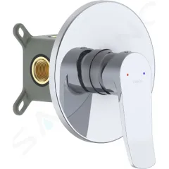 kielle Baterie pod omítku pro 1 spotřebič, s tělesem, chrom 10227200