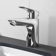 Hansgrohe Umyvadlová baterie s výpustí Push-Open, chrom 71107000